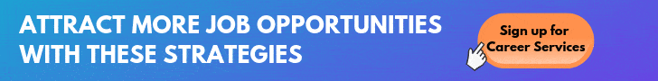 CTA - Sign up for WorkMonger's Career Services